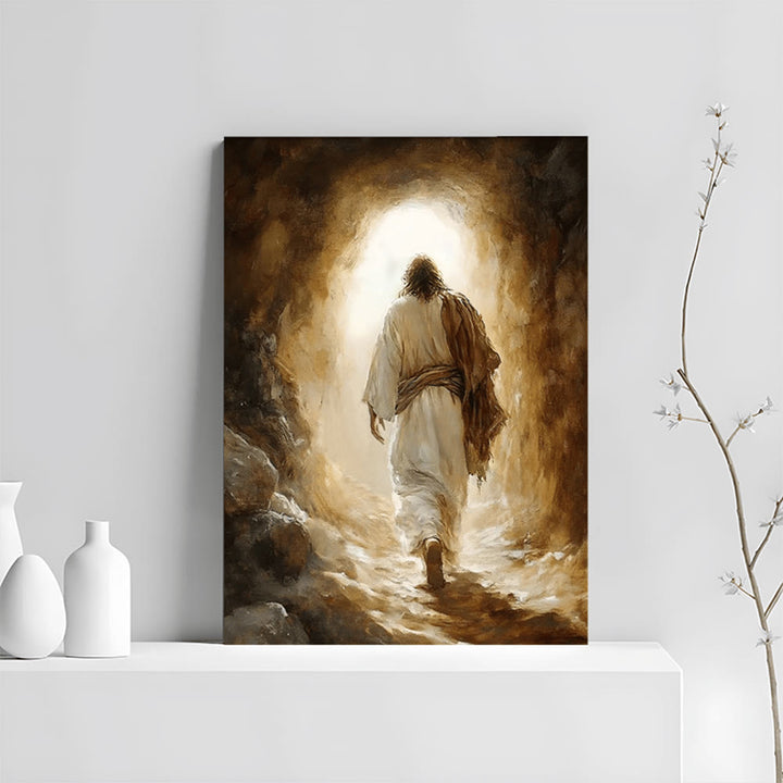 Christianartworkshop Tomb to Light Jesus Canvas Print: Soothing Grace for Celebratory Days - image 1