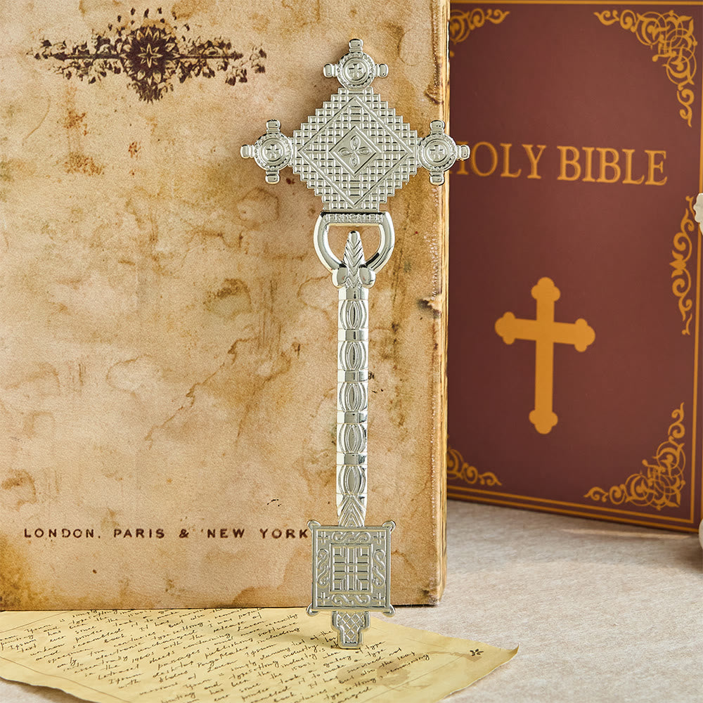 Christianartworkshop Classic Style Jerusalem Splendor Majesty Blessing Hand Cross - image 4