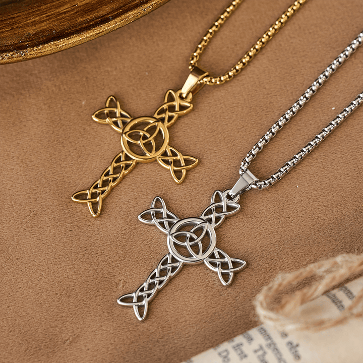 Christianartworkshop Irish Saint Patrick Cross: Tactile Faith Reminder for Daily Routines - image 0