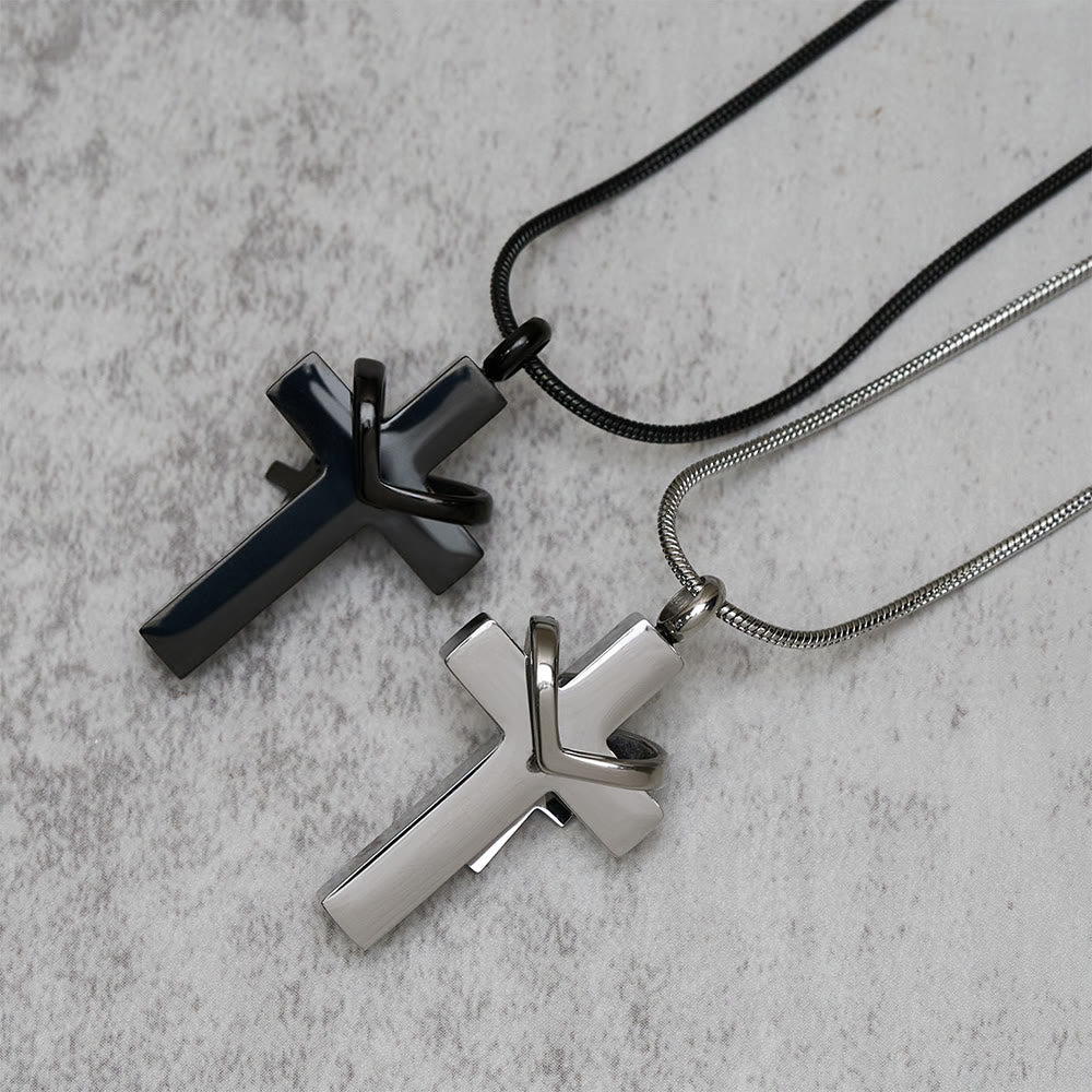 Christianartworkshop Detachable Inner Cross Necklace: Ground Your Faith in Love That Transcends - image 1