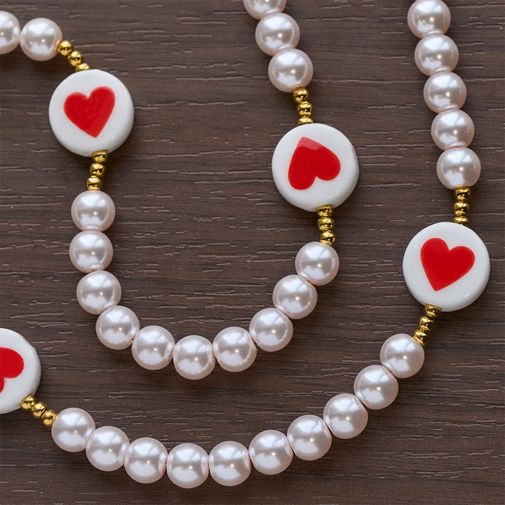 Christianartworkshop Love & Faith Pink Rosary with Graceful Our Lady Center & Cross - image 7