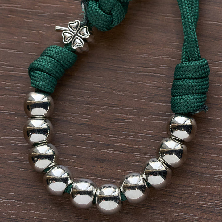 Christianartworkshop Irish Blessing Paracord Pocket Rosary with Celtic Crucifix - image 6