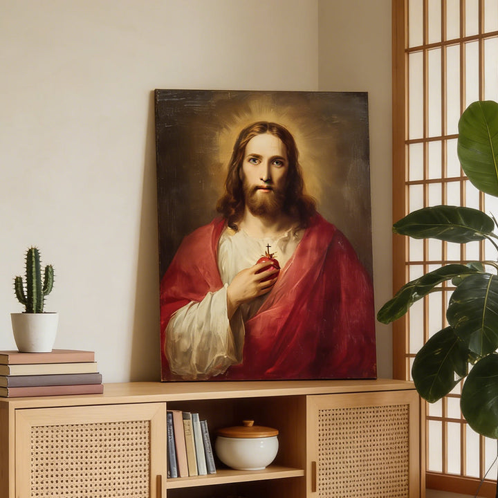 Christianartworkshop Sacred Heart of Jesus Wall Art Print: A Symbol of Divine Love and Redemption - image 3