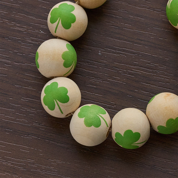 Christianartworkshop Irish Blessing Wood Pocket Rosary for St. Patrick's Day Gift - image 8