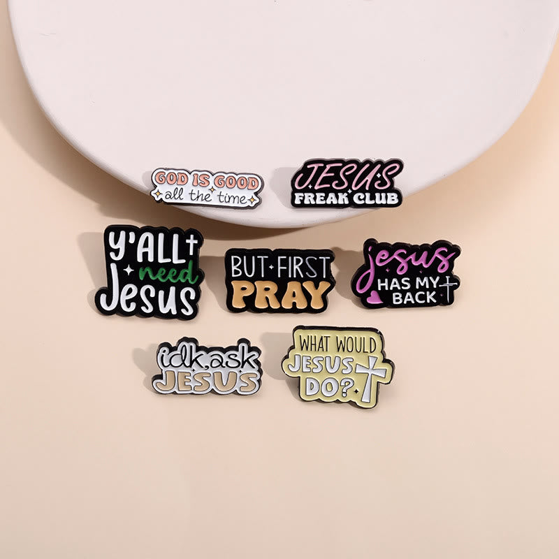 Christianartworkshop Everyday Faith Brooch Collection: Let Your Faith Shine in Small, Joyful Ways - image 1