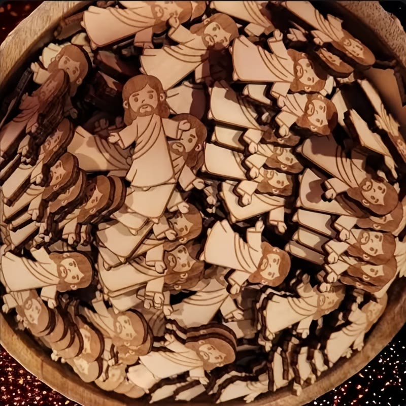 Christianartworkshop Easter Playful Pocket Jesus Set: A Delicate Witness of Faith in Daily Life - Set of 10 - image 0