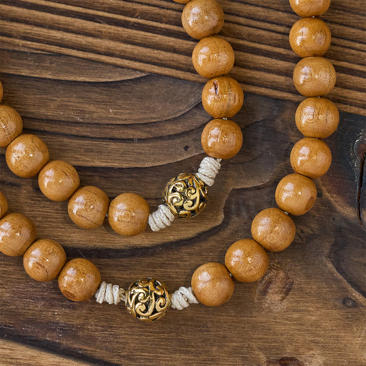 Christianartworkshop Holy Family & Crucifix of 10mm Olive Wood Bead Handmade Rosary for Holy Prayer - image 7