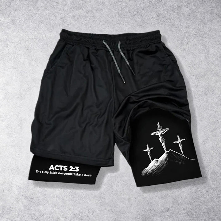 Christianartworkshop Acts 23 The Holy Spirit Descended Shorts - image 13