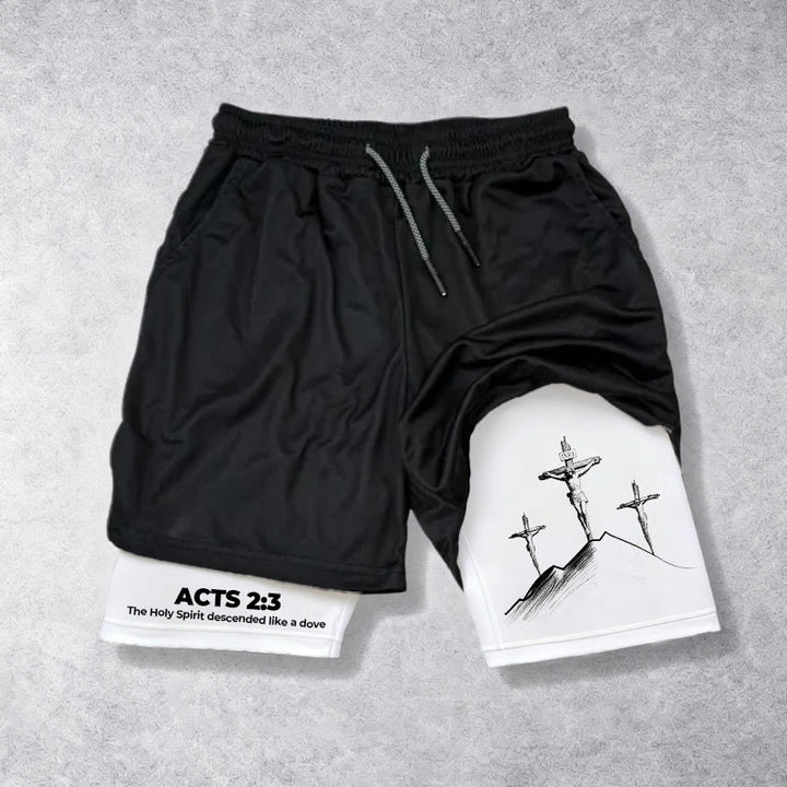 Christianartworkshop Acts 23 The Holy Spirit Descended Shorts - image 2