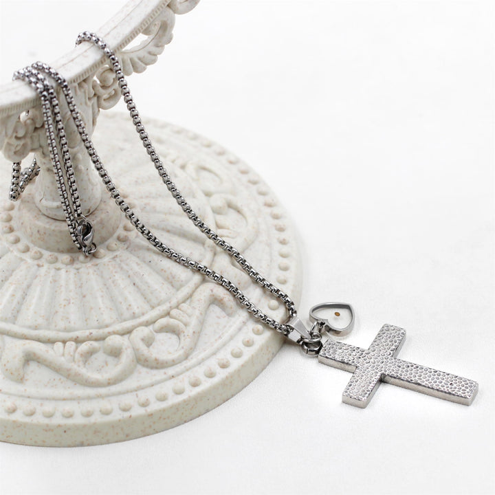 Christianartworkshop Textured Cross Mustard Seed Necklace: Metallic Charms for Spiritual Reminders - image 10