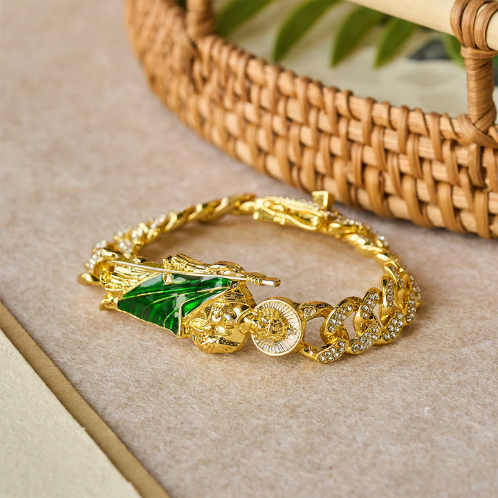 Christianartworkshop Rotating St. Jude Crystal Halo Necklace: A Symbol of Sacred Grace and Protection - Bracelet - image 5