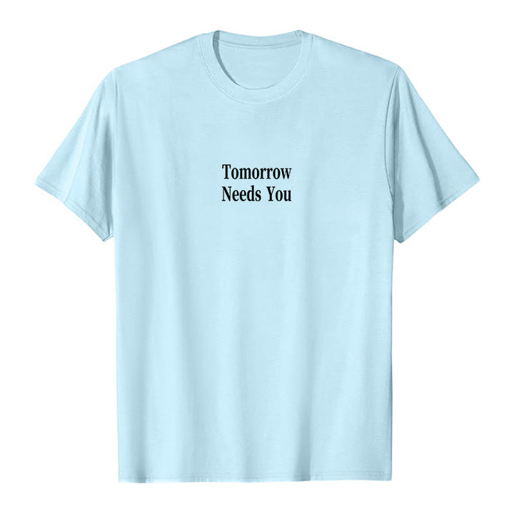 Christianartworkshop Tomorrow Needs You T-Shirt - image 2
