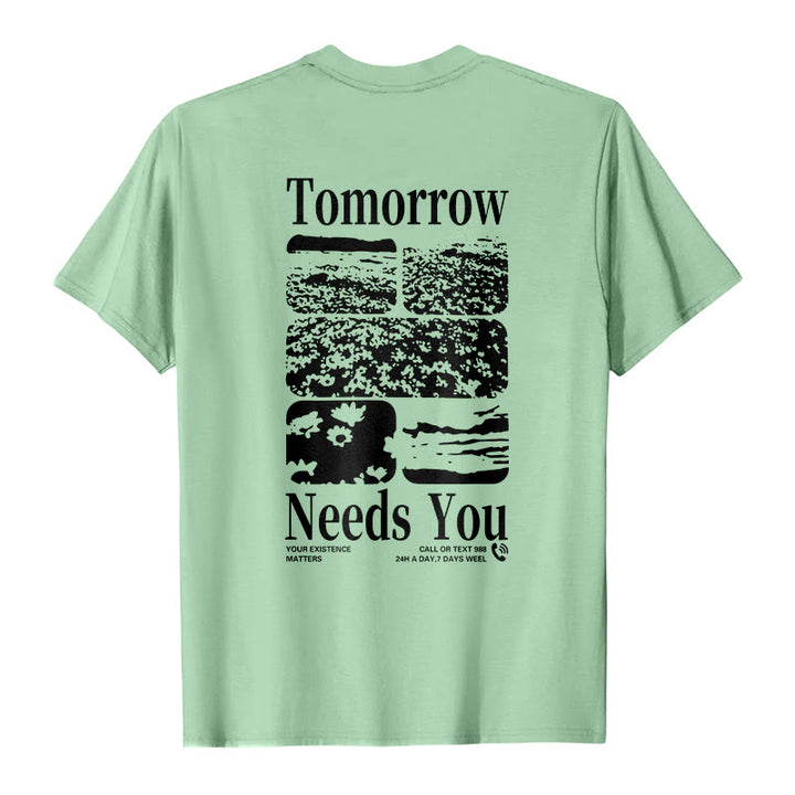 Christianartworkshop Tomorrow Needs You T-Shirt - image 10