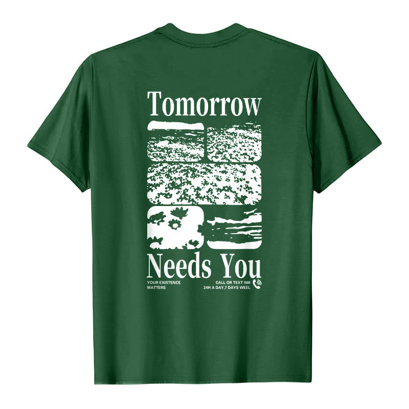 Christianartworkshop Tomorrow Needs You T-Shirt - image 13