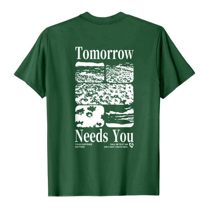 Christianartworkshop Tomorrow Needs You T-Shirt - image 13