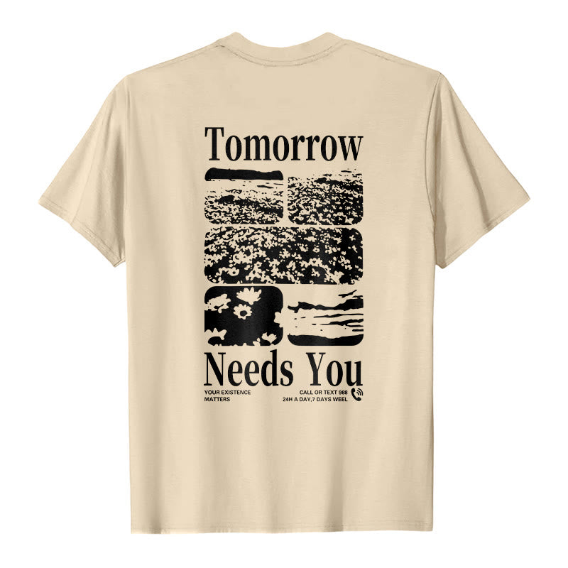 Christianartworkshop Tomorrow Needs You T-Shirt - image 7
