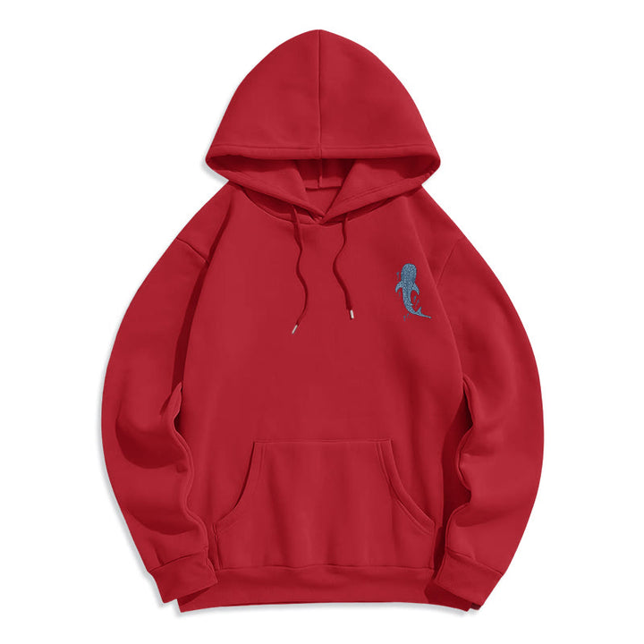 Christianartworkshop Modern Colored Style Faith Beneath the Waves Fleece Lined Polyester Hoodie - image 23