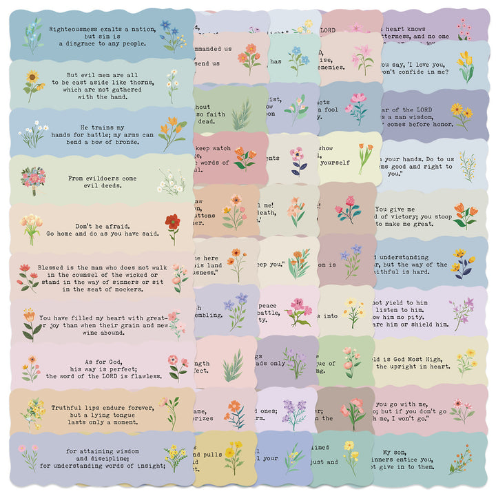 Christianartworkshop Floral Scripture Inspirational Stickers: Emblem of Divine Wisdom & Grace - image 5