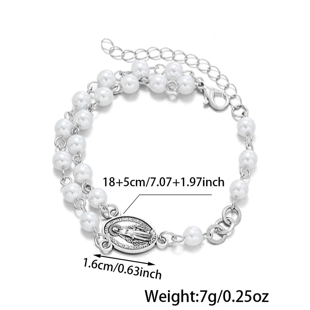 Christianartworkshop Our Lady Miraculous Medal St. Benedict Bracelet - image 3