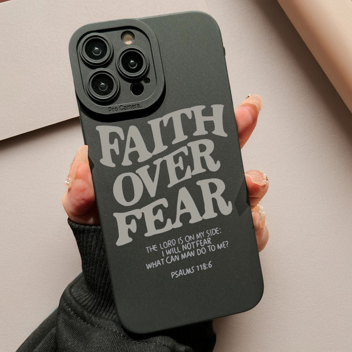 Christianartworkshop Faith Over Fear Phone Case: A Testament to Courage & Divine Strength for Daily Use - image 3