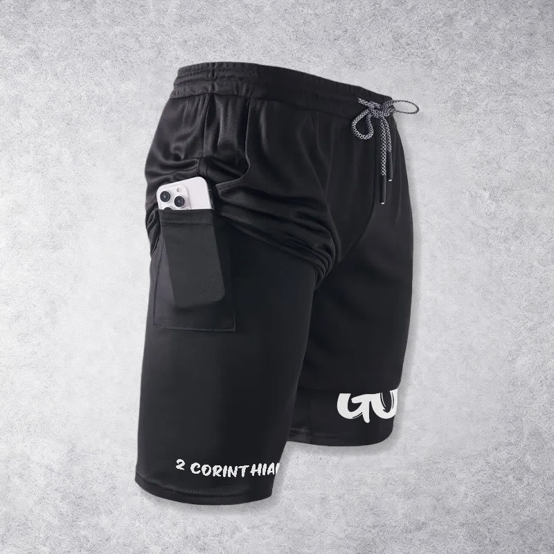 Christianartworkshop 2 Corinthians 6:18 Child Of God Performance Shorts - image 7