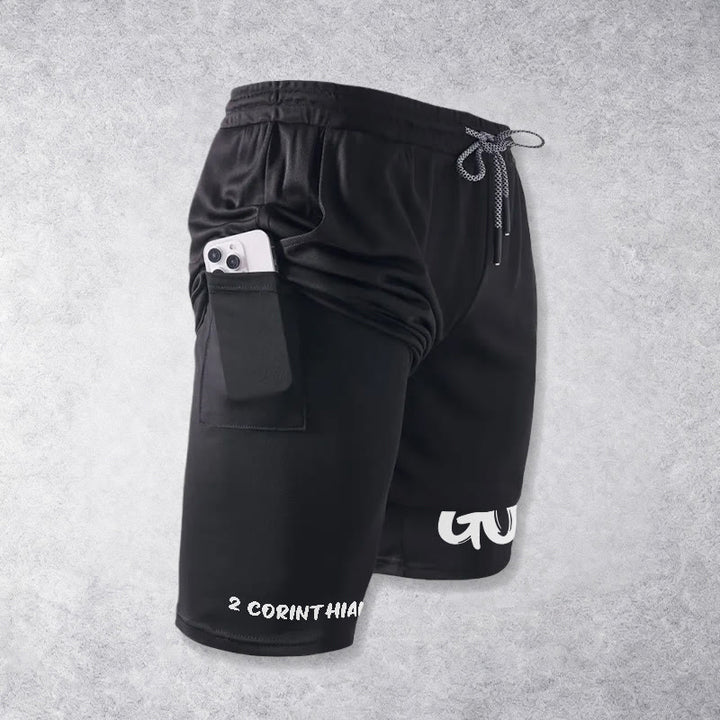 Christianartworkshop 2 Corinthians 6:18 Child Of God Performance Shorts - image 7