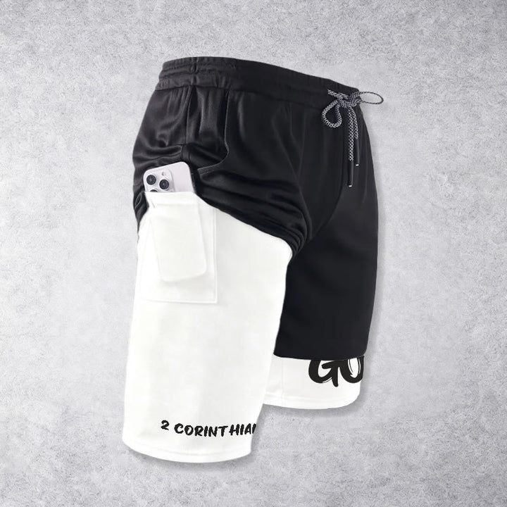Christianartworkshop 2 Corinthians 6:18 Child Of God Performance Shorts - image 14