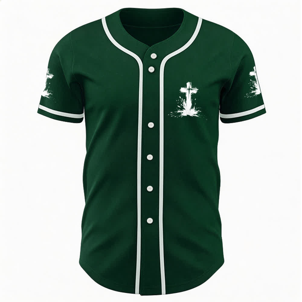 Christianartworkshop Not All Superheroes Wear Capes A Cross Unisex Baseball Jersey - image 24
