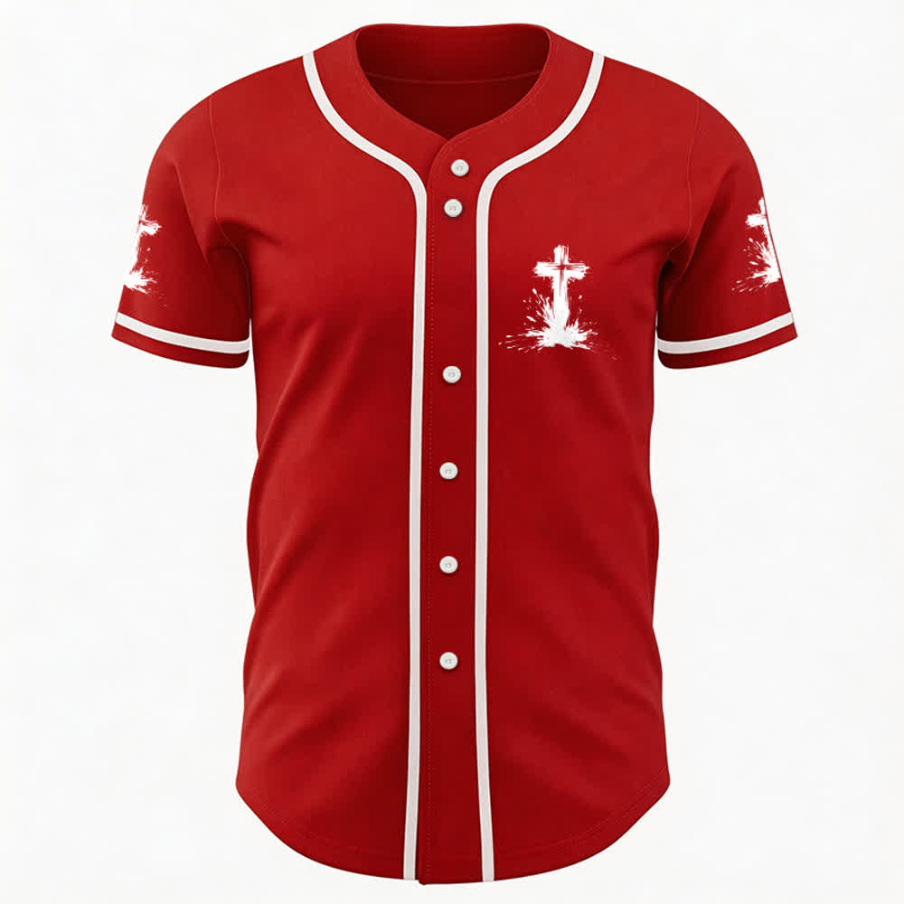 Christianartworkshop Not All Superheroes Wear Capes A Cross Unisex Baseball Jersey - image 12