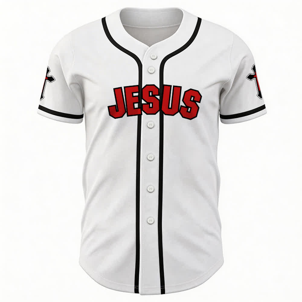 Christianartworkshop The Cross Is The Evidence Of God's Love Unisex Baseball Jersey - image 9