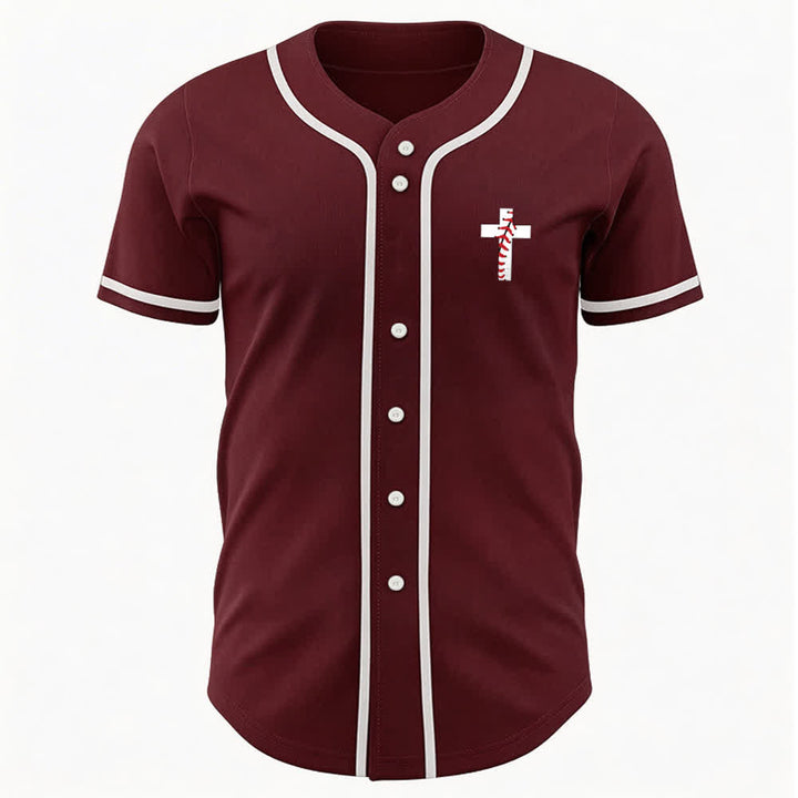 Christianartworkshop Philippians 4:13 I Can Do All Things Unisex Baseball Jersey - image 18