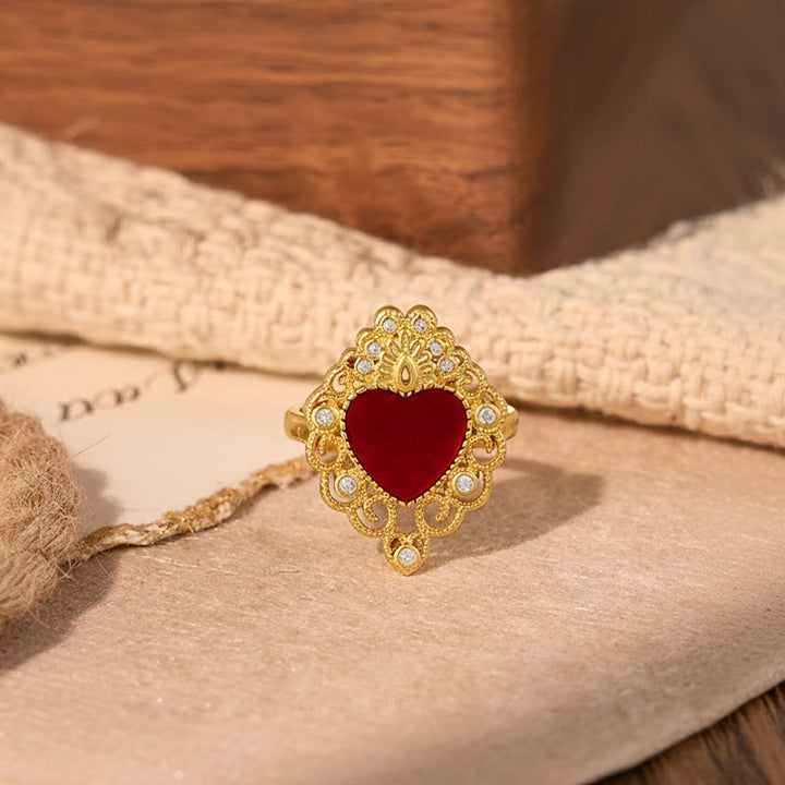 Christianartworkshop Sacred Heart Multi-Design Ring Collection: Emblem of Divine Love - image 6