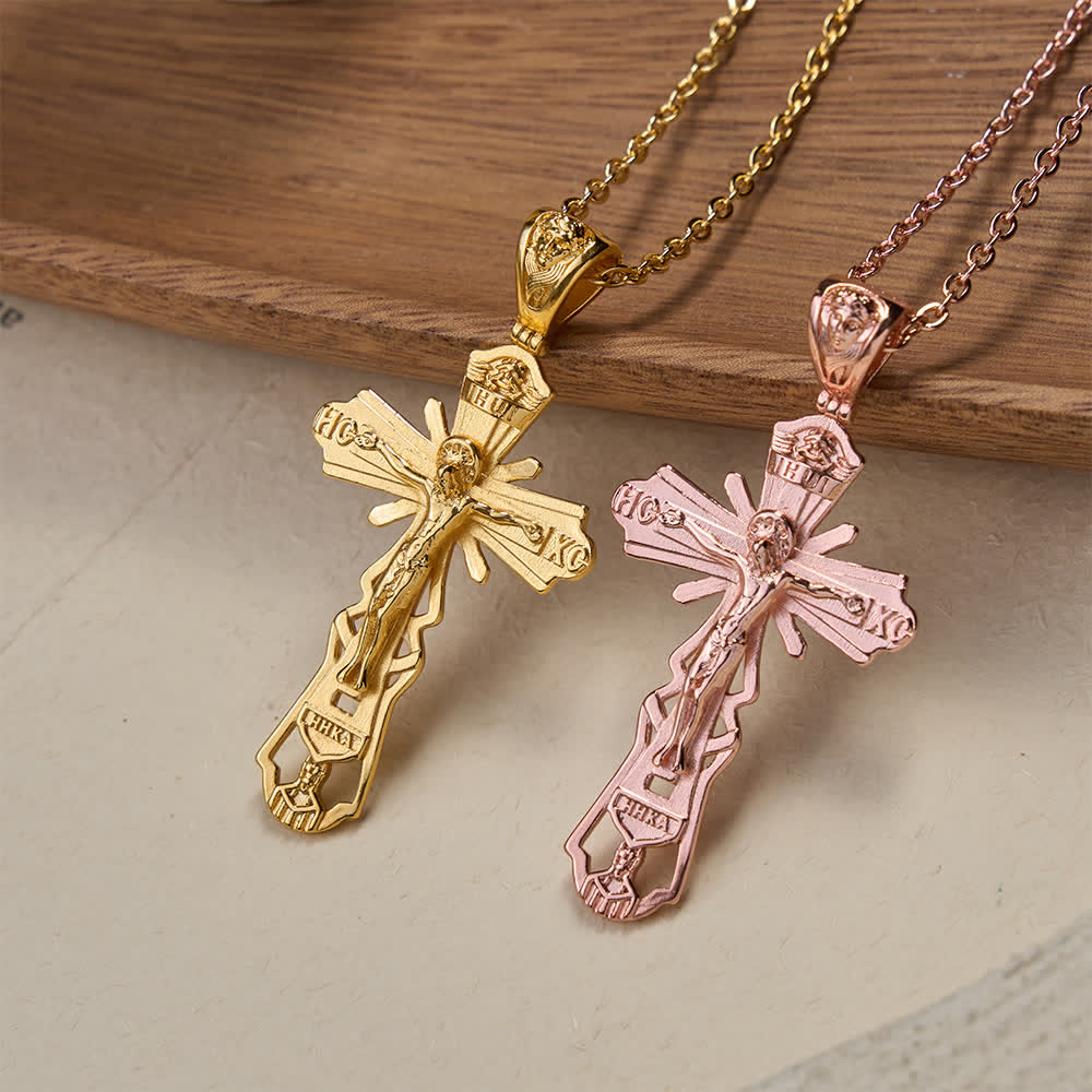 Christianartworkshop Christian Cross Necklace: Sacrificial Story & Timeless Adornment - image 0