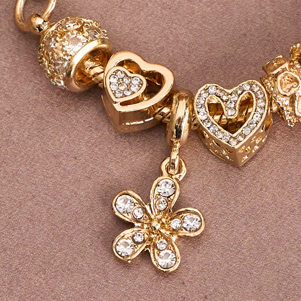 Christianartworkshop Marian & Heart Charm Bracelet: A Symbol of Divine Love and Heavenly Grace - image 5