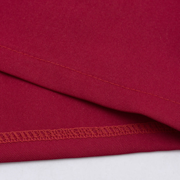 Christianartworkshop Traditional Burgundy Clergy Robe with Gold Cross & V Neck Trim - image 7