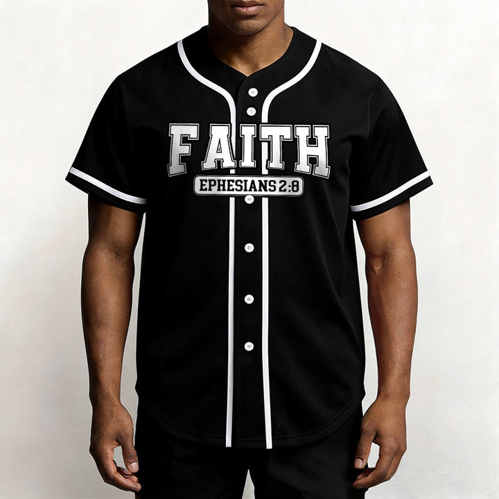 Christianartworkshop Faith Custom Name Number Baseball Jersey - image 30