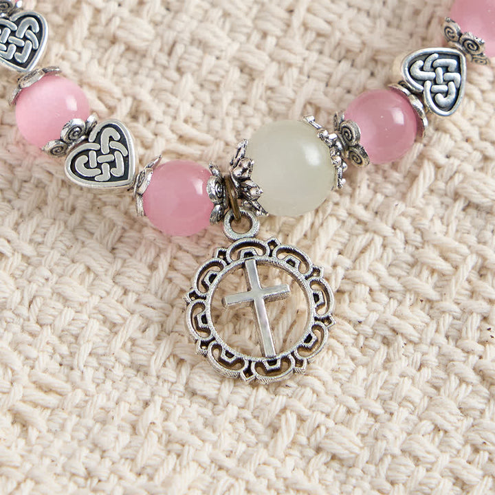 Christianartworkshop Celtic Knot Cat’s Eye Bracelet: Gentle Companion of Daily Grace - image 14