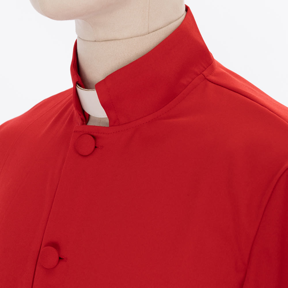 Christianartworkshop Elegant Tri-Color Liturgical Clergy Robes with Waistband & Cross - image 6