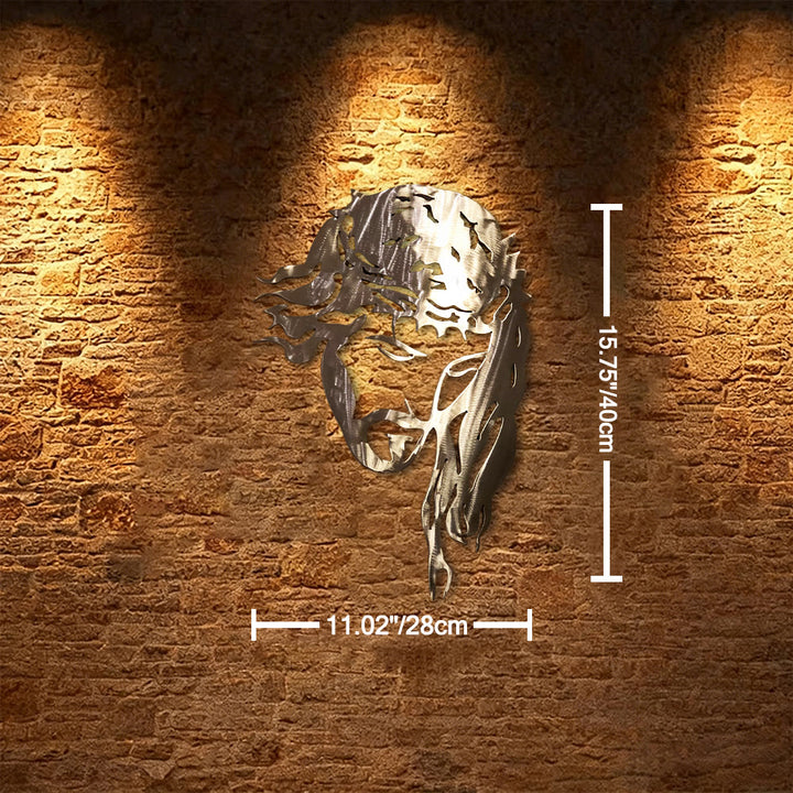 Christianartworkshop Jesus With Crown of Thorns Metal Wall Decor: A Symbol of His Suffering and Glory - 11.02''*15.75''*0.04''/28cm*40cm*0.1cm - image 6