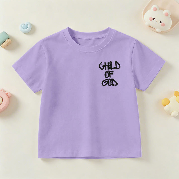 Christianartworkshop Devotional Scripture Verse Child of God Psalm 23 Kids T-Shirt - image 13