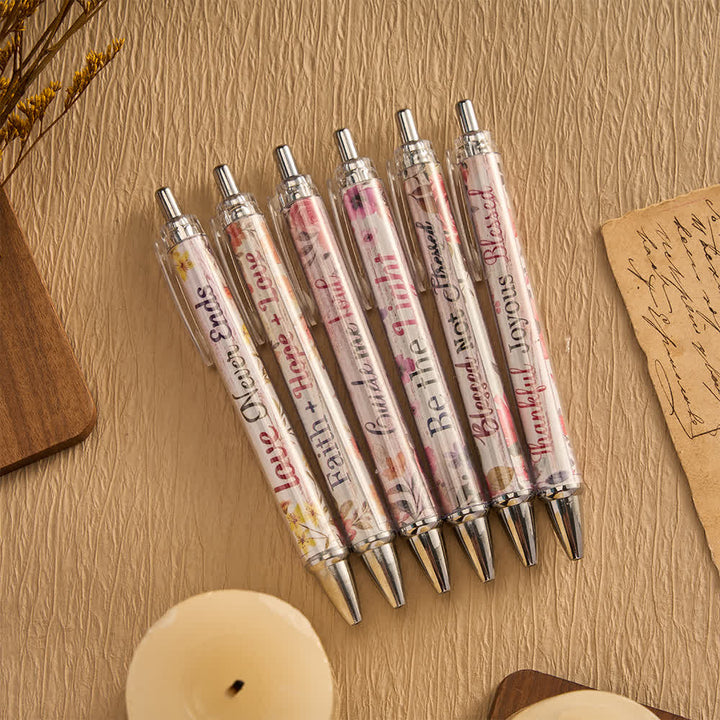 Christianartworkshop Floral Cross Motivational Pens & Bible Verse Notebooks Gift Set - image 11