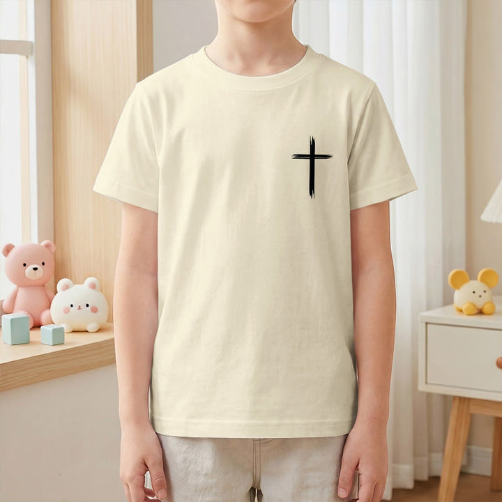 Christianartworkshop Classic "Let All You Do Be Done In Love" Floral Frame Faith Kids Short Sleeve T-Shirt - image 13