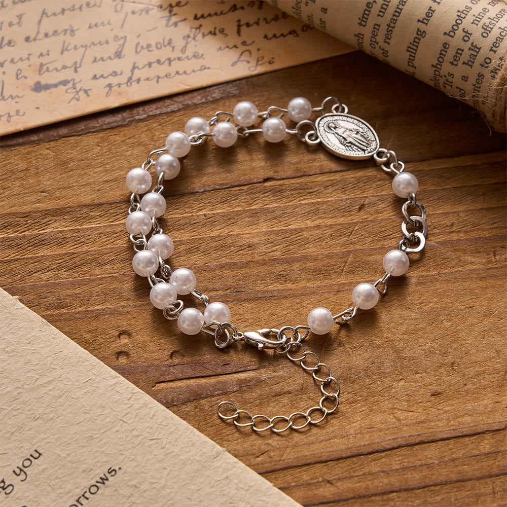 Christianartworkshop Our Lady Miraculous Medal St. Benedict Bracelet - image 7