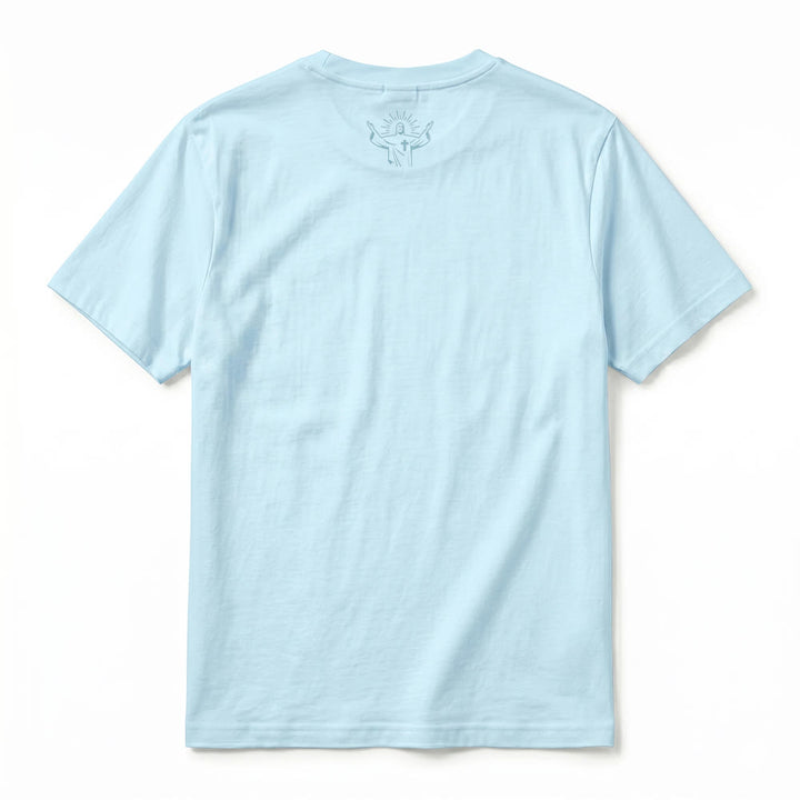 Christianartworkshop "The Devil Will Attack You Through People You Think Love You" Premium Short Sleeve T-Shirt - image 4