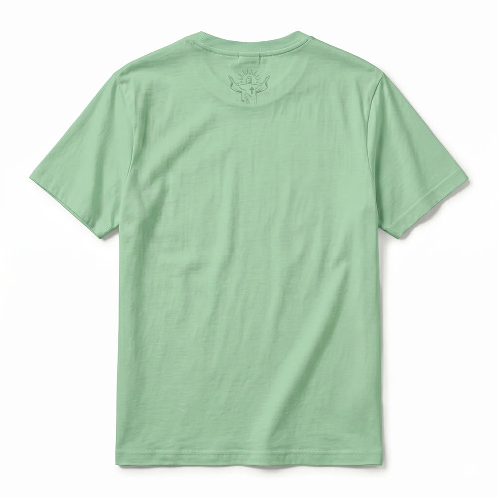 Christianartworkshop "The Devil Will Attack You Through People You Think Love You" Premium Short Sleeve T-Shirt - image 22