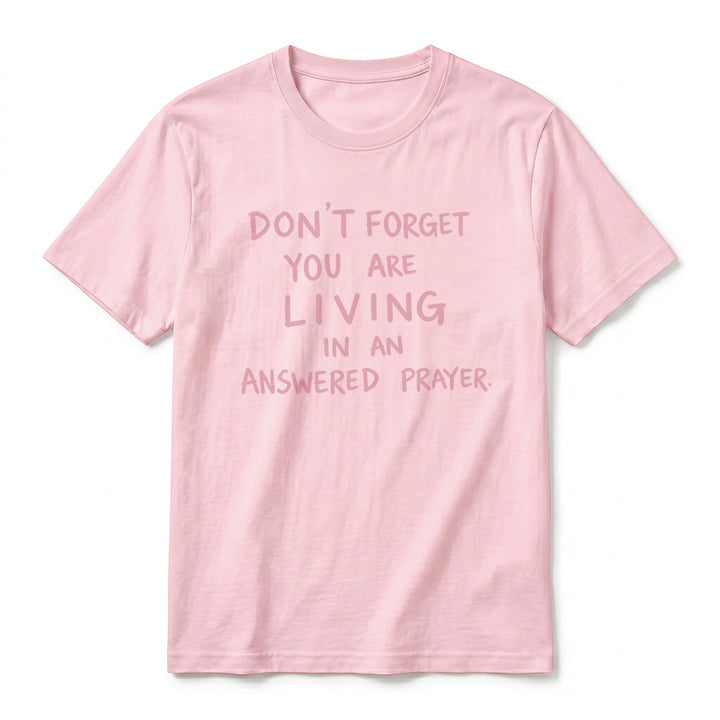 Christianartworkshop Faithful Gratitude "Answered Prayer" Premium Short Sleeve T-Shirt - image 26
