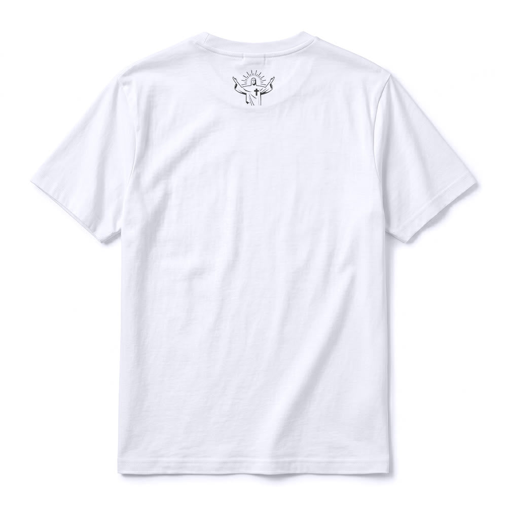 Christianartworkshop "Heaven Is On Top Of My Bucket List" Lavender Premium Short Sleeve T-Shirt - image 6