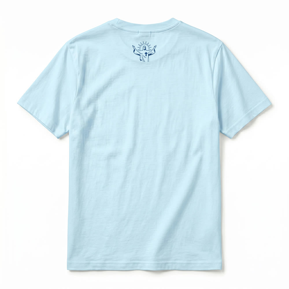Christianartworkshop "Don't Forget You're Living In An Answered Prayer" Premium Short Sleeve T-Shirt - image 18
