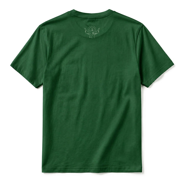 Christianartworkshop "Pray about it as much as you think about it" Handwritten Faith Premium Short Sleeve T-Shirt - image 24