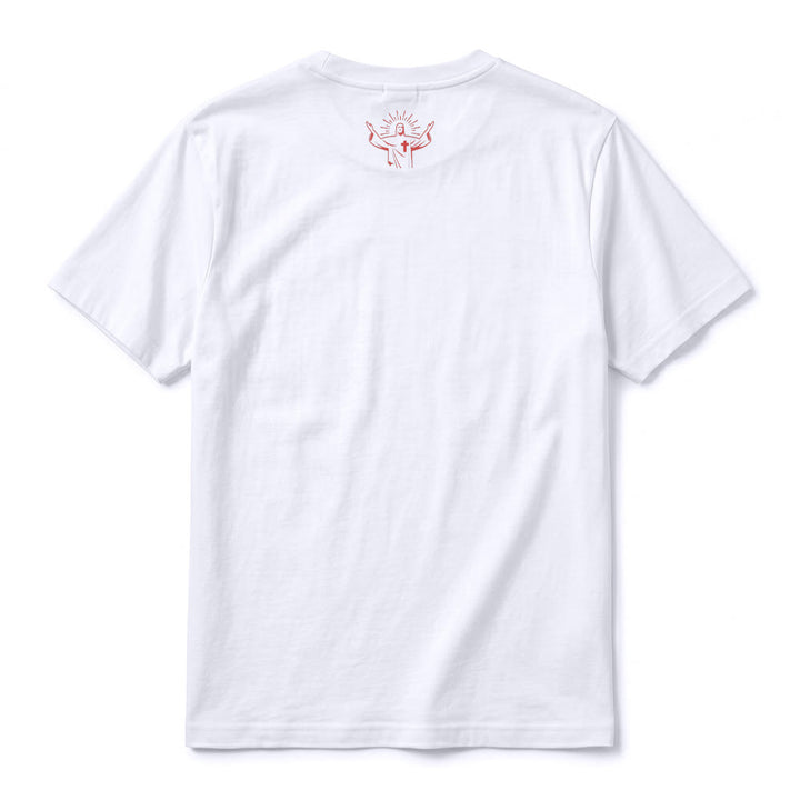 Christianartworkshop "Nothing but the blood of Jesus" Premium Short Sleeve T-Shirt - image 3